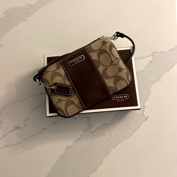 Coach Signature Collection wristlet - Picture 2 of 2